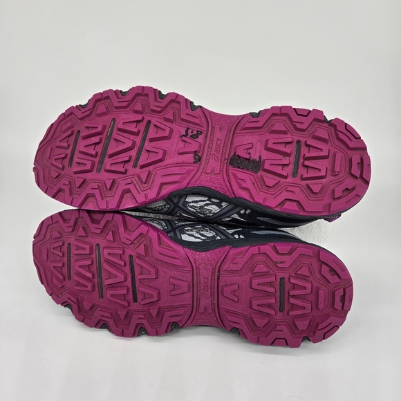 ASICS Gel-Venture 6 'Grey Purple Spectrum' Women's Trail running Shoes Size 8.5 - Picture 7 of 8
